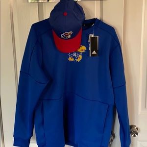 New adidas game mode crew with 2 hats. Lot of 2